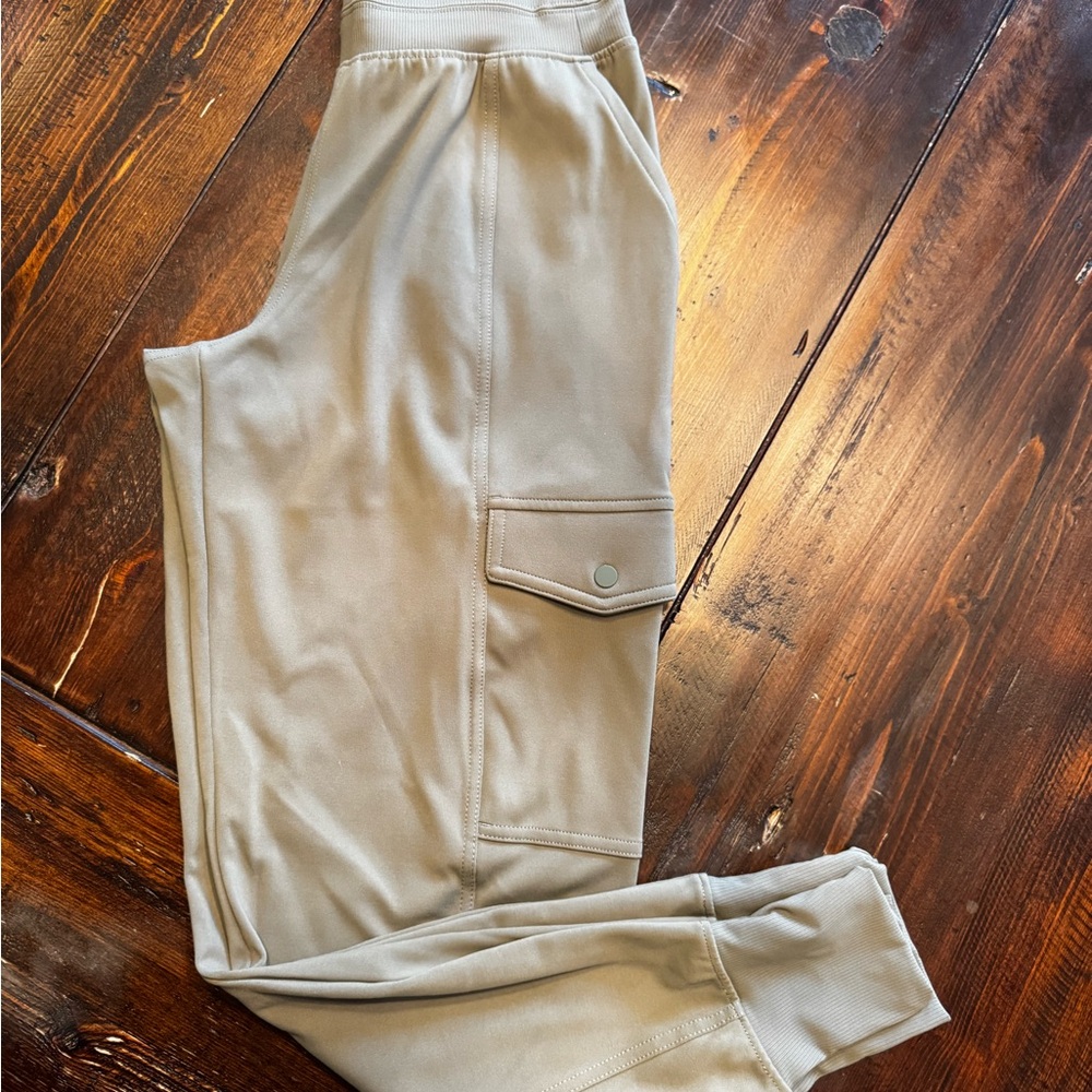 Athleta Olive Green Cargo Joggers